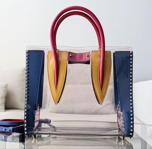 Christian Louboutin Paloma Clear PVC Bag